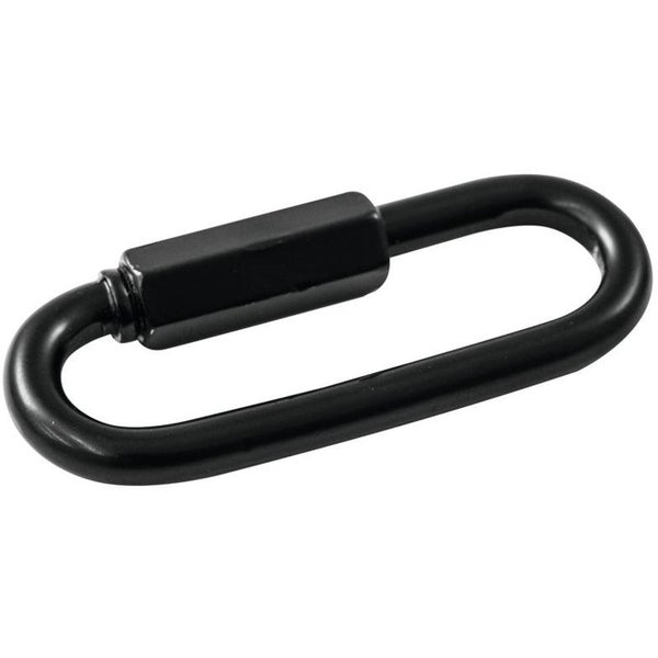 Eurolite carabiner with screw lock B-200 black