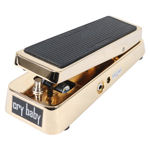 Dunlop GCB95G 50th Anniversary Cry Baby Wah placcato oro 24 carati