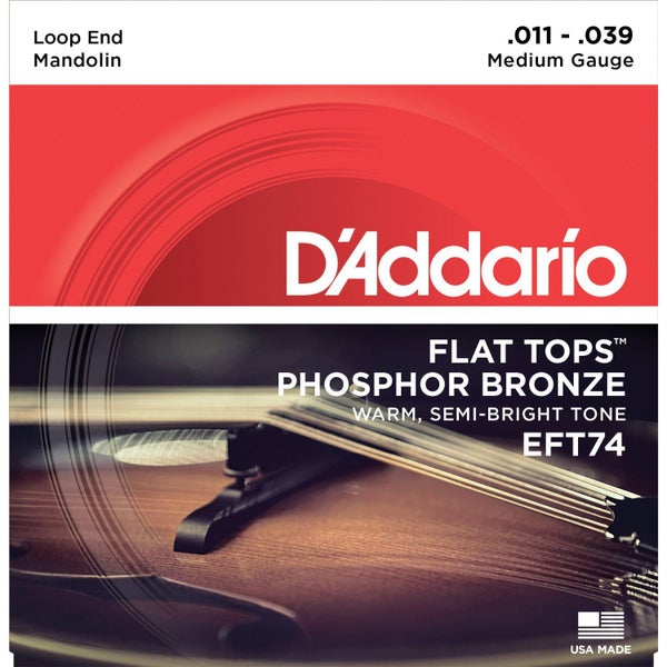 Daddario EFT74 set de cuerdas para mandolina