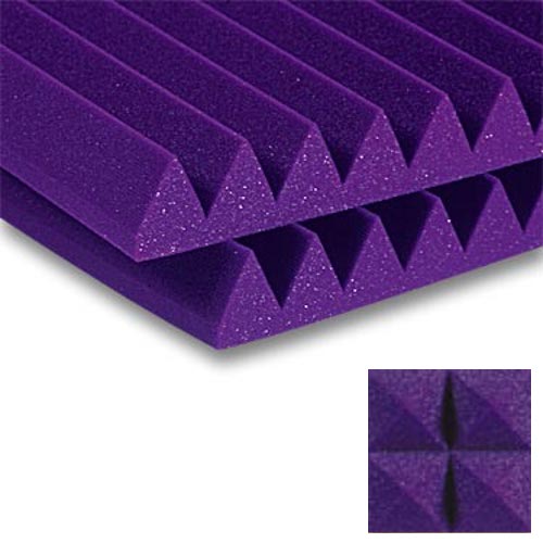 Auralex Studiofoam Wedge PUR Purple 24x48x2 paneel 5.08 cm fullsize donkerpaars