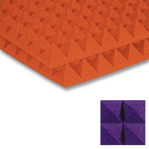 Auralex Studiofoam Pyramid PUR Purple 24x48x2 paneel 5.08 fullsize donkerpaars