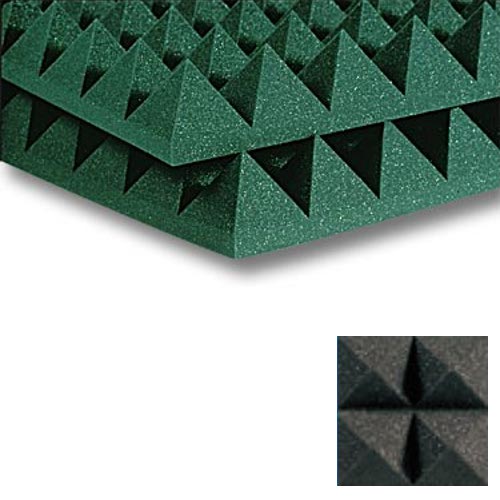 Auralex Studiofoam Pyramid CHA Charcoal 24x24x4 panneau d'absorption gris (la pièce)