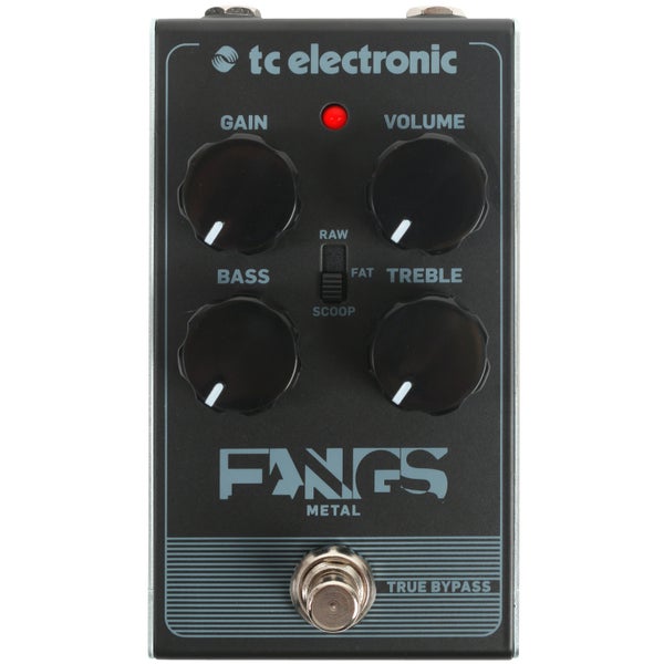 TC Electronic Fangs Metal Distortion effects pedal