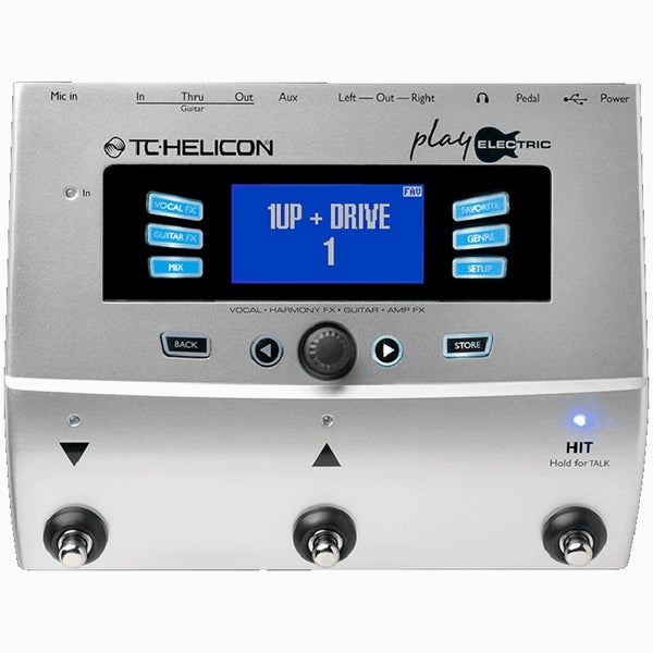 TC Helicon Play Electric efecto vocal y guitarra acústica