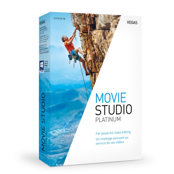 Vegas Movie Studio 14 Platinum logiciel de montage vidéo