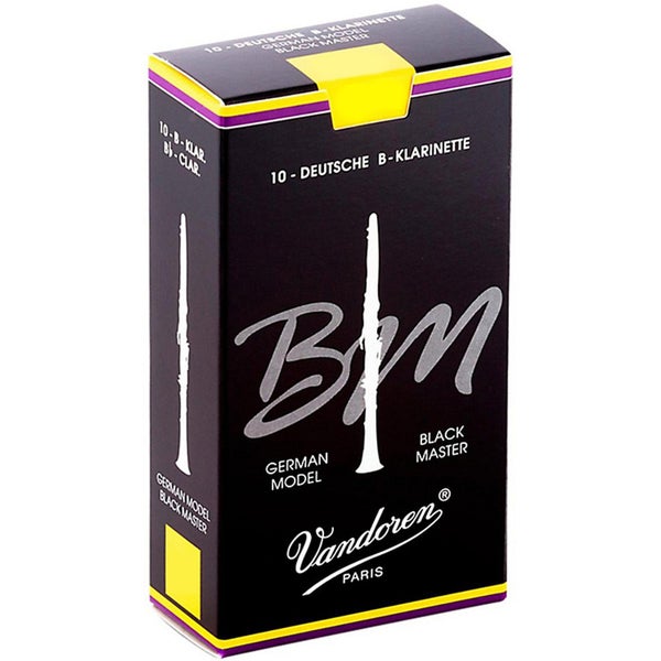 Vandoren Black Master 4 Bb-Clarinet rörblad (10 st)