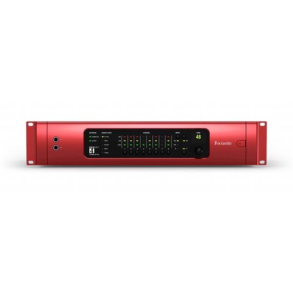 Focusrite RedNet 4 preamp 8 canali con convertitore AD Netwerk