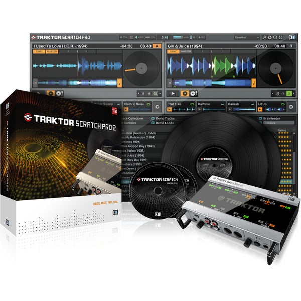 Native Instruments Traktor Scratch A10 paquete de software para DJ