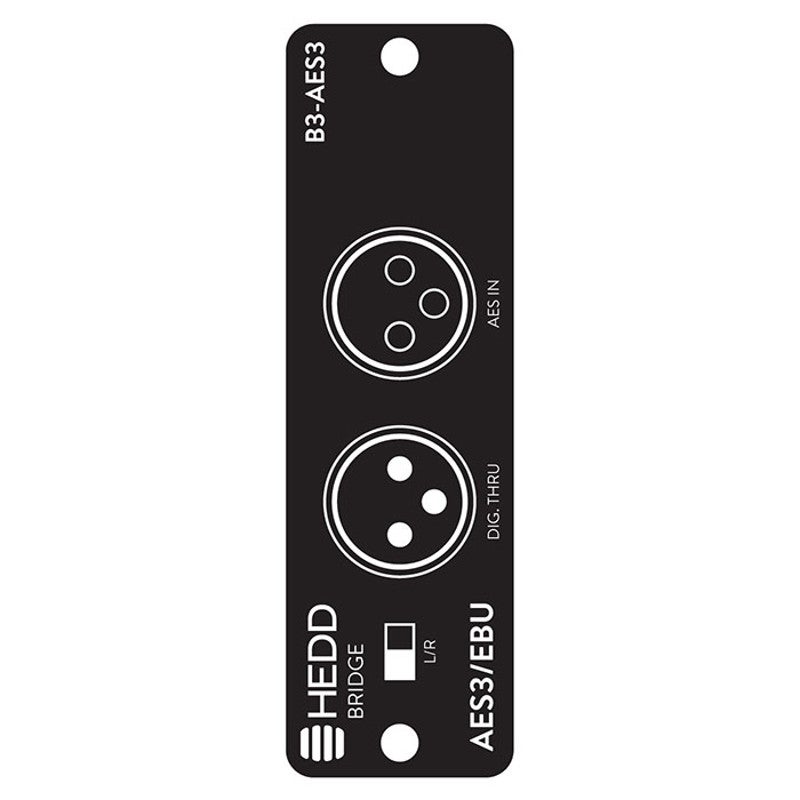 HEDD Bridge B3-AES3 expansion for studio monitors | Bax Music