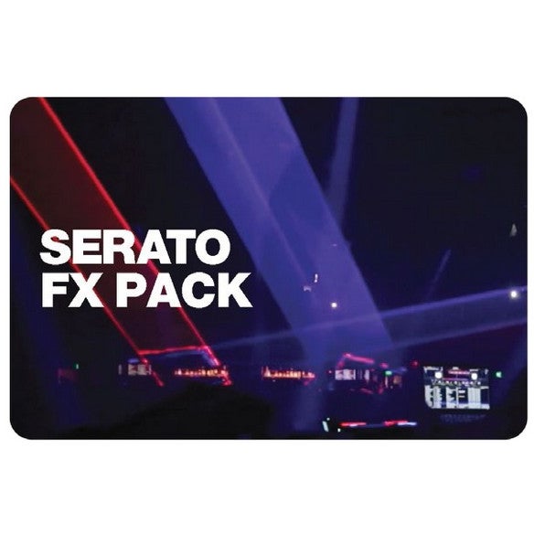 Serato DJ FX Kit tarjeta plugin software (Back + Jet + Chip)
