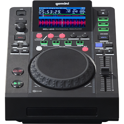 Gemini MDJ-600 reproductor multimedia CD y USB
