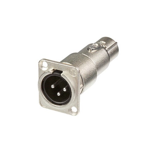 Neutrik NA3MDF Durchgangs-Einbaubuchse XLR male nach XLR female
