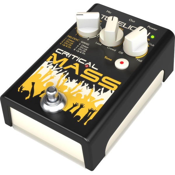 TC Helicon Critical Mass pedal de efectos voz