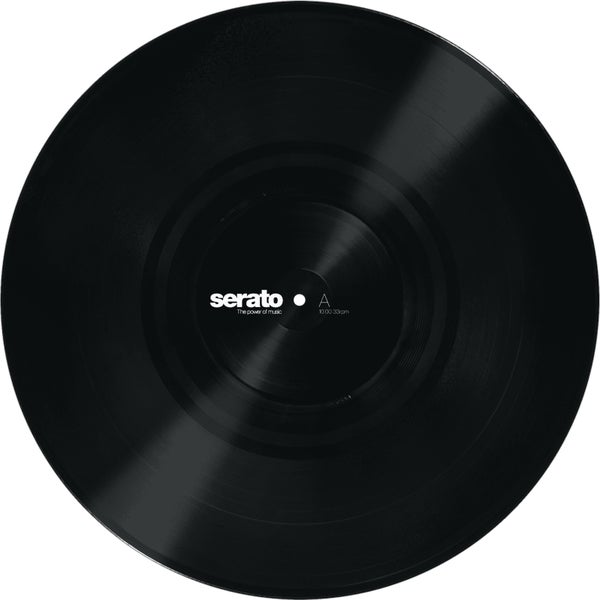 Serato Performance Series 12 inch Single Black tidskod vinyl