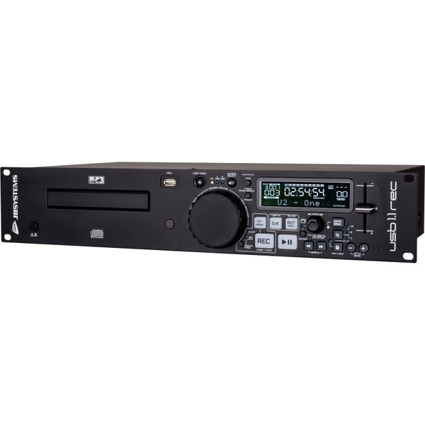 JB systems USB 1.1 REC reproductor y grabador CD/USB 2U 19"