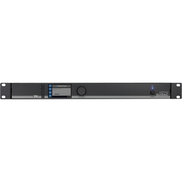 Audac MSP40 lecteur multimédia et enregistreur USB