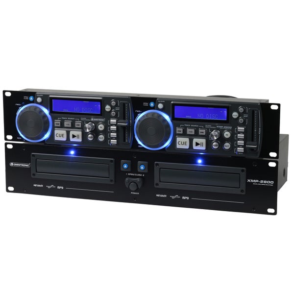 Omnitronic XMP-2800 double lecteur CD/MP3
