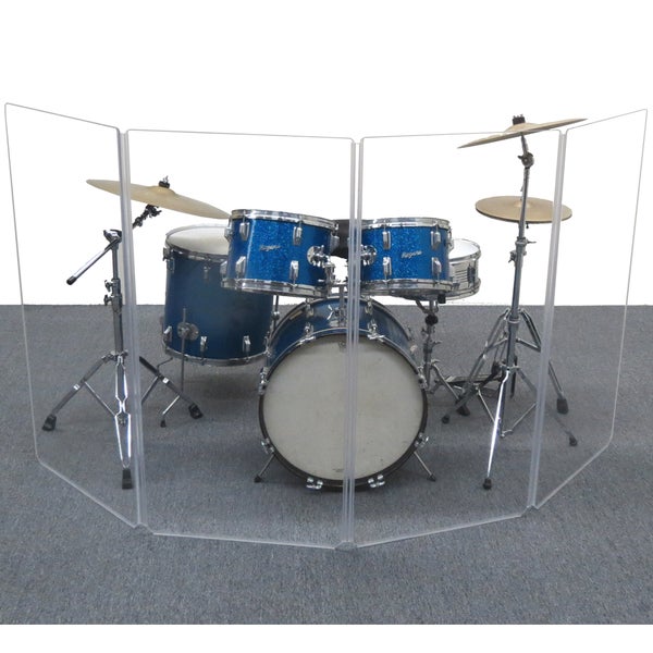 Clearsonic A4-4 biombo para batería