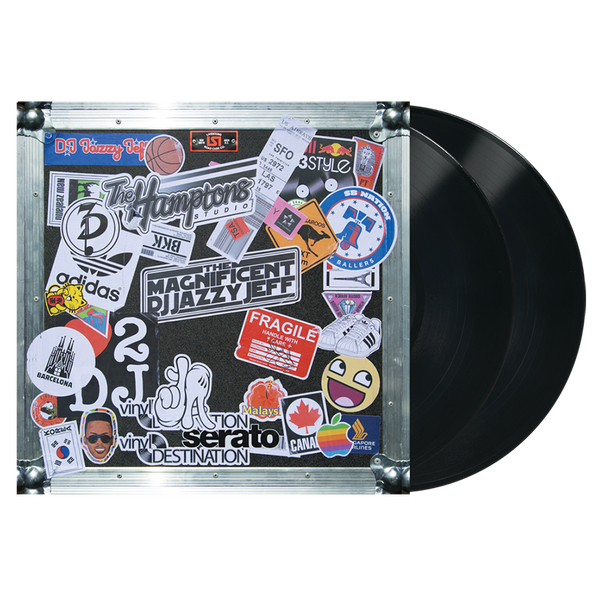 Serato Control Vinyl 'DJ Jazzy Jeff' vinilo código de tiempo (set de 2)