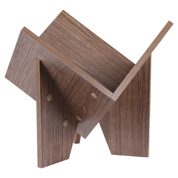 Zomo VS-Box Space vinyl holder, walnut