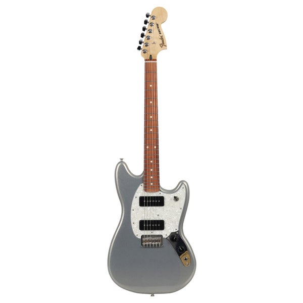 Fender Mustang 90 Silver PF guitare électrique
