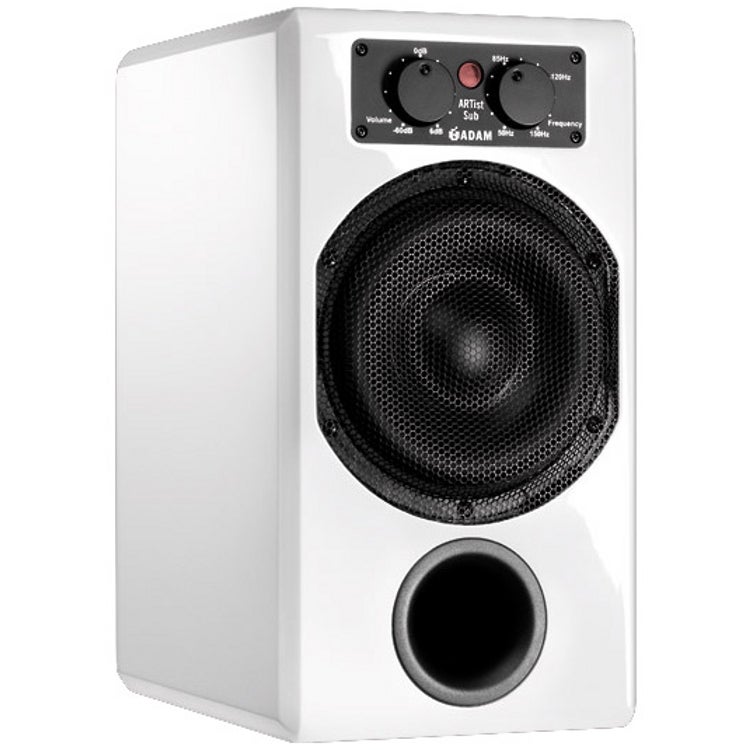 Adam caisson de basse actif blanc | Bax Music