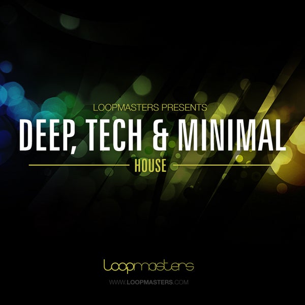 Loopmasters Deep Tech and Minimal House collection d'échantillons sur CD