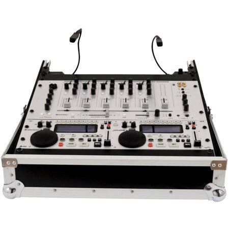 ROADINGER Effektrack CO DD, 3HE, 24cm Tief, Schwarz | Racks Mit 483 Mm