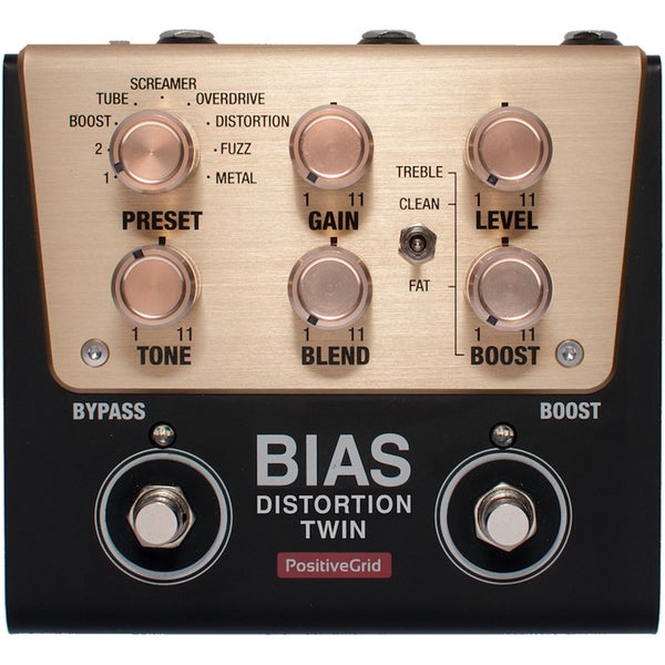 Positive Grid BIAS Distortion Twin pédale d'effet