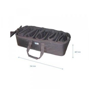 Sac De Rangement Pour Pad De Batterie - Tissu Oxford Imperméable - Diamètre 36 Cm - Pour Support Caisse Claire, Clip Partition, Accessoires Batterie