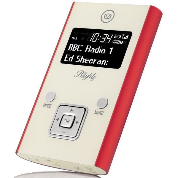 Ricatech View Quest Blighty radio portatile rossa