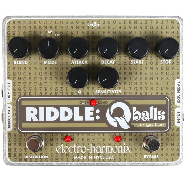 Electro Harmonix Riddle filtro para pedal de efecto guitarra Q-balls