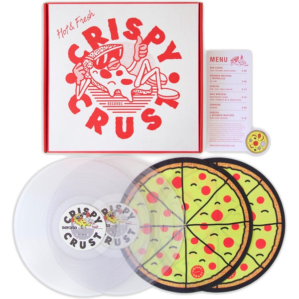 Serato Pressing - Crispy Crust x Serato timecode vinyl (set of 2)