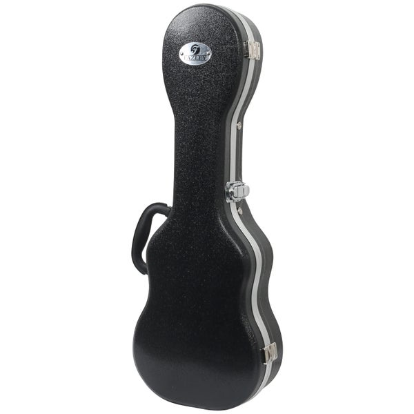 Fazley UC-232003T custodia rigida nera per ukulele da concerto