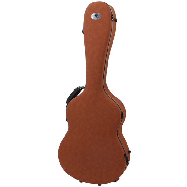 Fazley GC-CC02 Fiberglass koffer voor klassieke gitaar bruin
