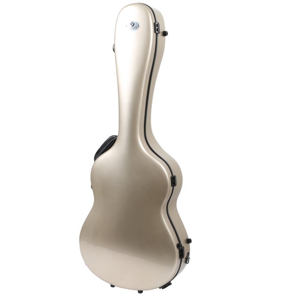 Fazley GC-CC05 fibreglass case for classical guitar, Champagne Gold