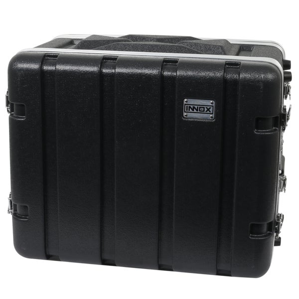 Innox ABS-8-8U flight case double porte ABS 19 pouces, 8 U, peu profond
