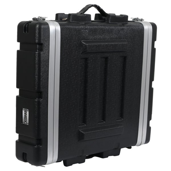 Innox ABS-19-2U flight case double porte ABS 19 pouces, 2 U, grande profondeur