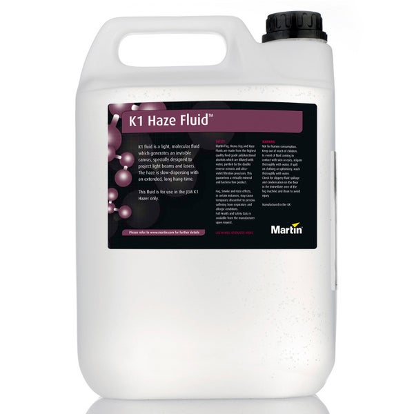 JEM K1 liquide pour machine à brouillard 2,5 L