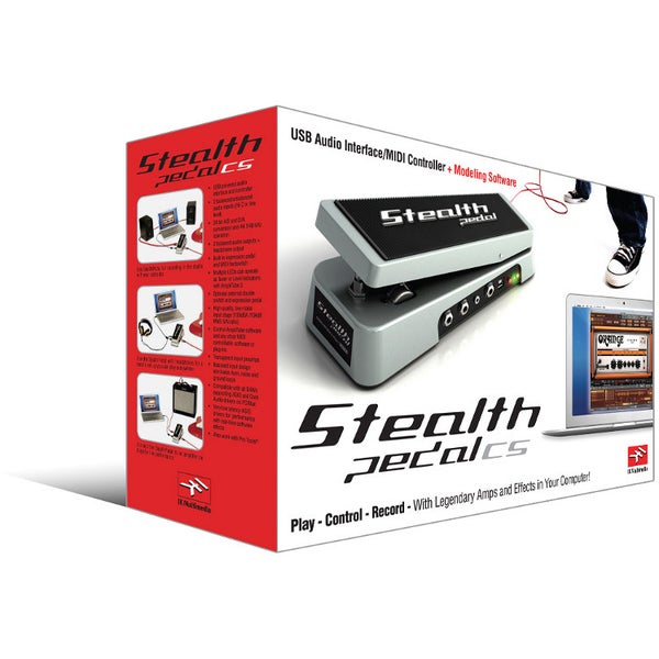 IK Multimedia StealthPedal CS interfaccia e controller USB per chitarra