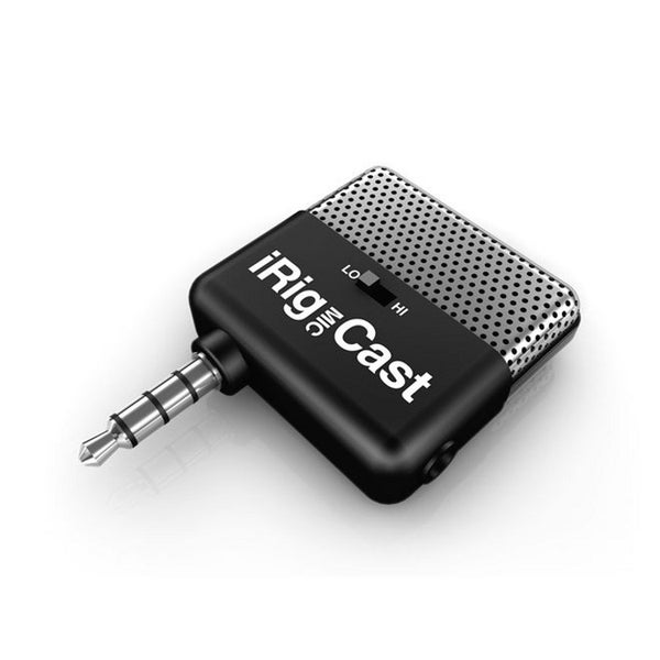 IK Multimedia iRig Mic Cast mini-micro pour appareils iOS