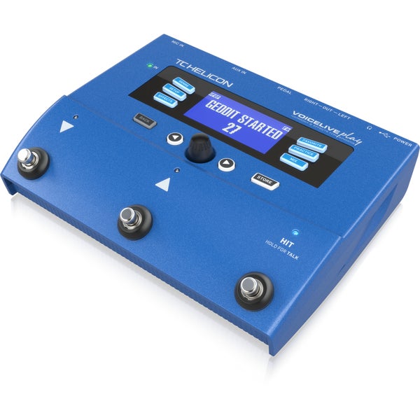 TC Helicon VoiceLive Play pédale / processeur d'effets pour le chant