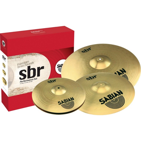Sabian SBR5003 SBR Performance Set med cymbaler