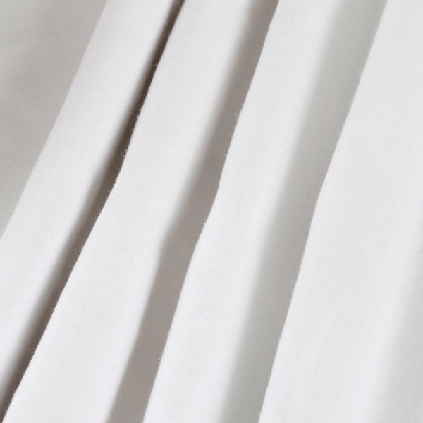 Buhnenmolton Easydrape 323 W backdrop med veck vit