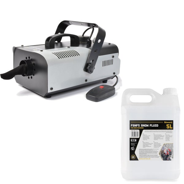BeamZ Snow900 macchina della neve con liquido per neve