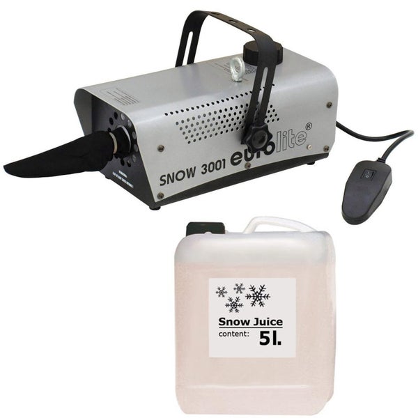 Eurolite Snow 3001 avec liquide à neige