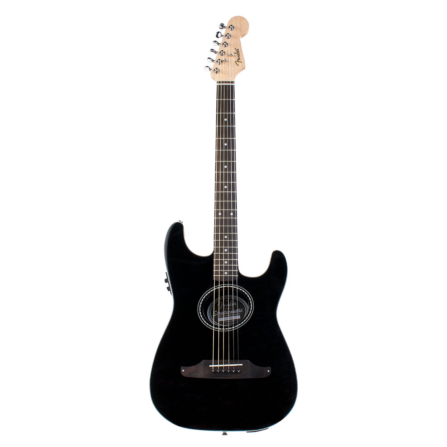 Fender Stratacoustic Black Walnut Electro-Acoustic Guitar | Bax Music