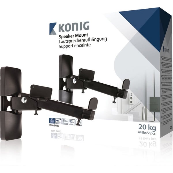 Konig KNM-SM20 väggstativ till högtalare (2st)
