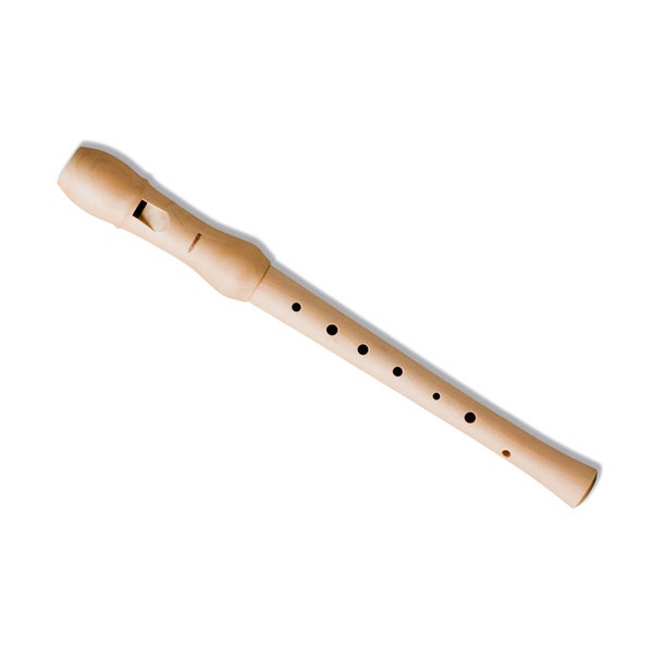 Hohner Musica flauto dolce soprano in acero diteggiatura tedesca