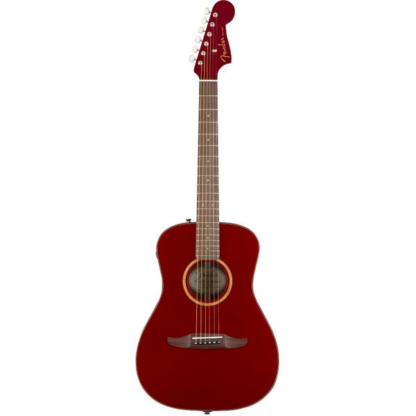 Fender Malibu Classic Hot Rod Red Metallic + housse